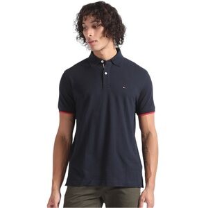 Navy Blue Tommy Hilfiger Polo Shirt  (XL)